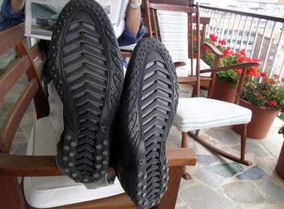 Zapatos con suela Surround de Gore-Tex.