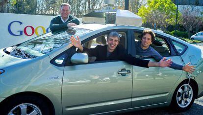 El coche sin conductor de Google.