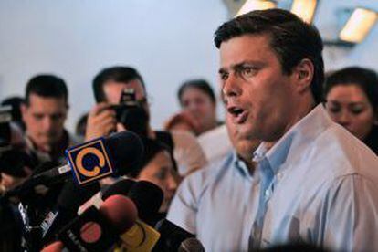 El opositor venezolano Leopoldo López.