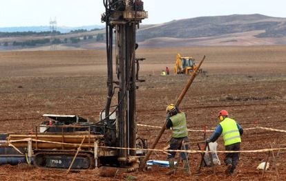 Terreno en el que se construir&aacute; el almac&eacute;n nuclear en Villar de Ca&ntilde;as (Cuenca). 