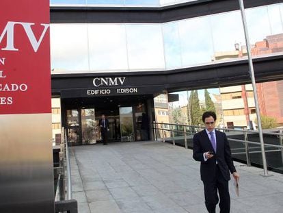 Sede de la Comisión Nacional del Mercado de Valores (CNMV).