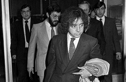 El exinspector Antonio González Pacheco, alias 'Billy el Niño', en 1981 en Madrid.