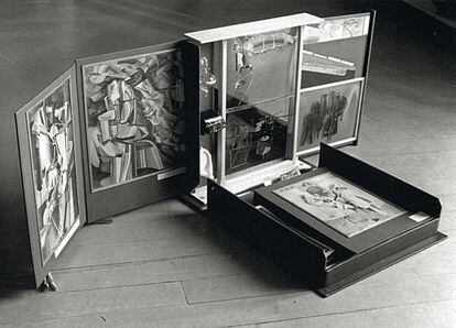 &#039;Bo&icirc;te-en-valise&#039; (1935-1940) de Marcel Duchamp.