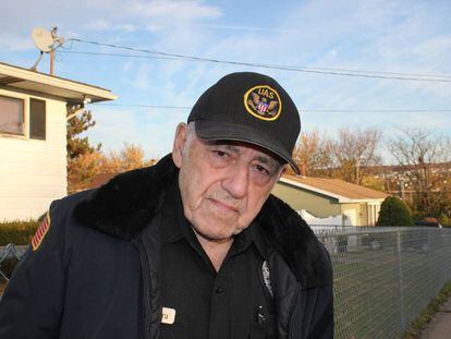 Albert Ventura, de 93 a&ntilde;os, en su ciudad natal, Scranton (Pensilvania).