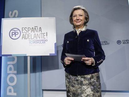 Luisa Rudi presenta el nuevo congreso del PP.