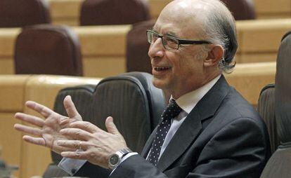 El ministro de Hacienda, Cristóbal Montoro.