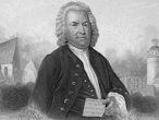 Johann Sebastian Bach en Leipzig.