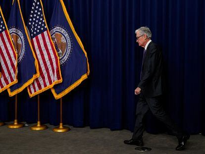 Jerome Powell, presidente de la Fed.