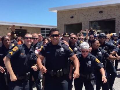 En vídeo, el baile de los policías de Virginia para sumarse al reto Lip Sync Challenge