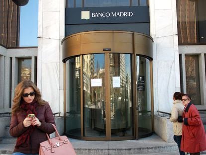 Sede social del Banco Madrid