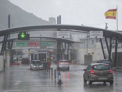 Paso fronterizo entre Gibraltar y La L&iacute;nea de la Concepci&oacute;n.