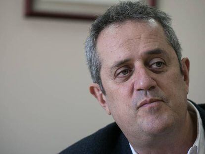 Joaquim Forn, el pasado jueves en su despacho del grupo municipal de CiU en el Ayuntamiento de Barcelona.