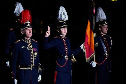 La princesa Isabel de Bélgica prestó oficialmente el juramento como oficial, el 26 de septiembre de 2023 en la Real Academia Militar de Bruselas.