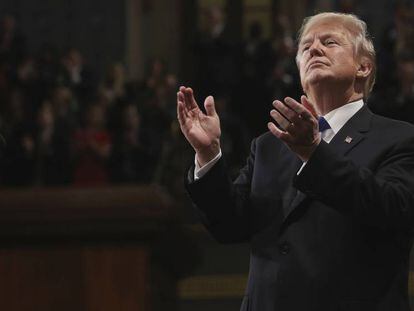 Trump ofrece el sueño americano apelando al muro, Guantánamo y el rechazo al inmigrante
