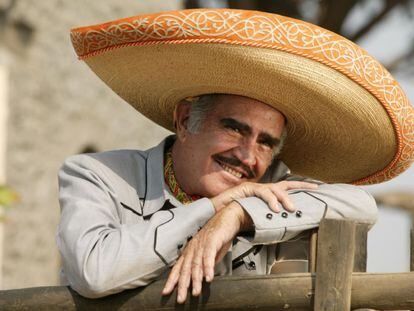 El cantante de rancheras Vicente Fern&aacute;ndez. 