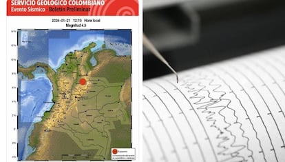 Un Temblor De Magnitud 5,4 Estremece El Centro Y El Oriente De Colombia ...