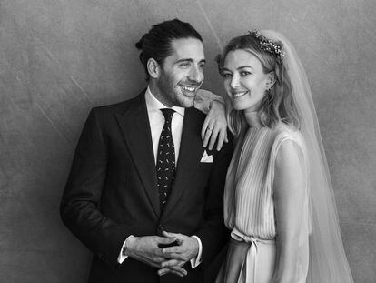 La fotografía oficial de la boda de Marta Ortega y Carlos Torretta.