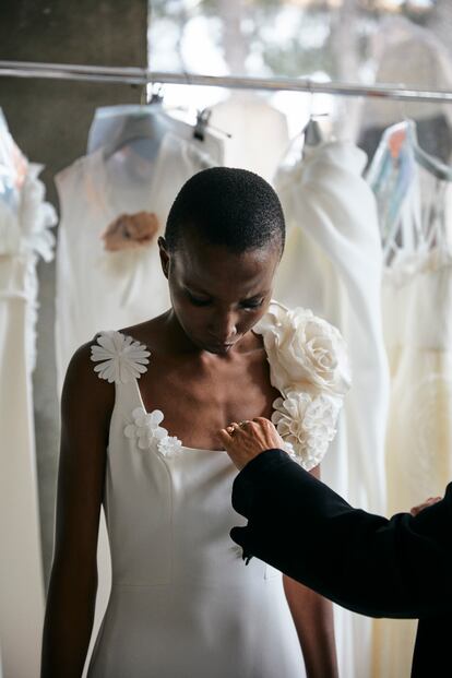 Vestido de novia de Viktor& Rolf en Barcelona, mayo de 2022. 
