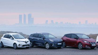 Comparador | Examen a fondo a los cinco mejores coches eléctricos populares