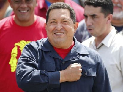 Hugo Chávez en una imagen de archivo.