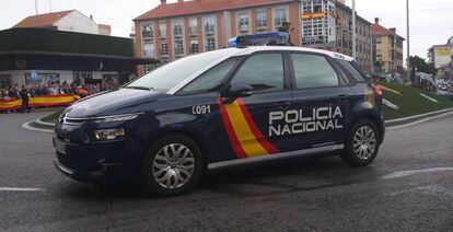 Un coche patrulla de la Policía Nacional en una imagen de archivo.