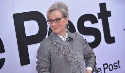 Meryl Streep, en el estreno de su &uacute;ltima pel&iacute;cula, el pasado 14 de diciembre.