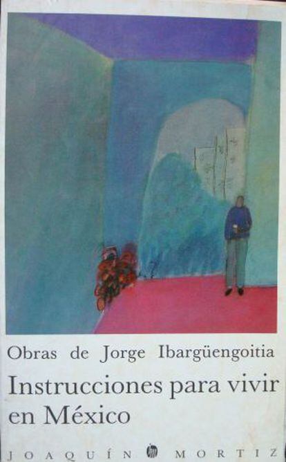 Detalhe de uma das capas de 'Instruções para viver no México', de Ibargüengoitia.