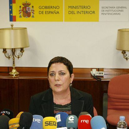 Mercedes Gallizo, directora de Instituciones Penitenciarias.