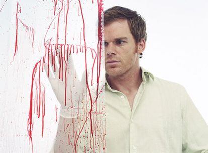 El actor Michael C. Hall en una imagen de la serie <i>Dexter.</i>