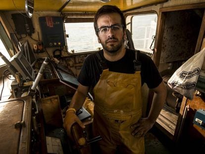 Manel Perelló, patrón del pesquero ‘Sort de Taranet’ en Port de la Selva.