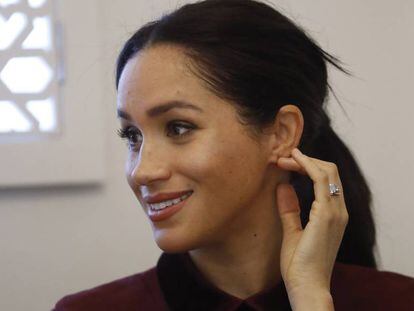 Meghan Markle, duquesa de Sussex, en una visita a una cocina solidaria, el 21 de noviembre de 2018.