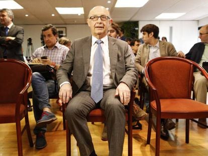 El ministro de Hacienda, Crist&oacute;bal Montoro. 