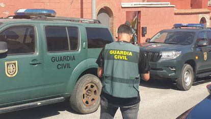 Agentes de la Guardia Civil en Cádiz, en una imagen de archivo.