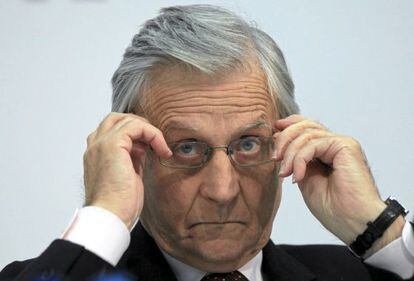 El expresidente del BCE, durante un Ecofin en 2011.