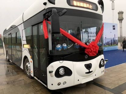 China apuesta fuerte por los autobuses autónomos
