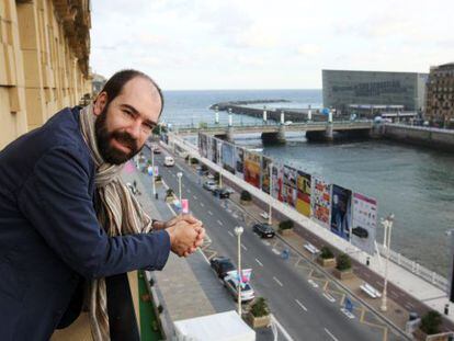 El cineasta Jaime Rosales, en el festival de cine de San Sebasti&aacute;n.