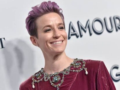 Megan Rapinoe, en Nueva York, el pasado noviembre.