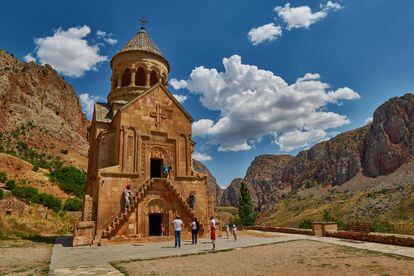 El monasterio de Noravank, en la provincia armenia de Syunik.