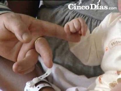 El primer bebé del 2010 nace a los siete segundos del año