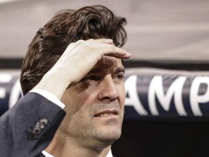 En vídeo, declaraciones de Santiago Solari tras el Madrid-Ajax de Champions.