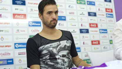 Nuno Silva durante su presentaci&oacute;n con el Ja&eacute;n.