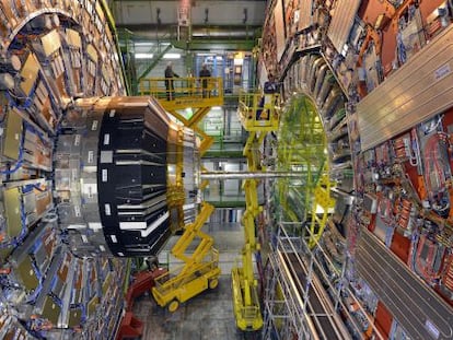 El detector CMS, part de l'experiment LHC.