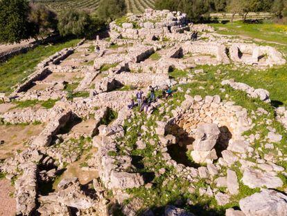 Yacimiento de Son Forn&eacute;s, en Mallorca.