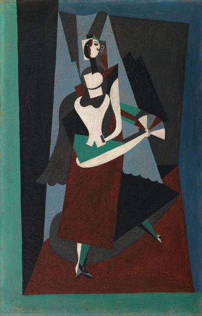 'Blanquita Suarez', pintada por Picasso en 1917.