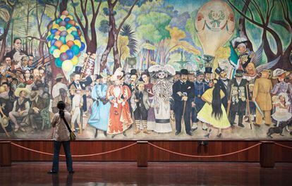 México DF está en la vanguardia de la escena cultural mexicana. En ella dejaron su huella varios de los grandes muralistas del país, como Diego Rivera, cuya obra se puede admirar en el Palacio Nacional o en el propio Museo Mural Rivera, en la foto.
