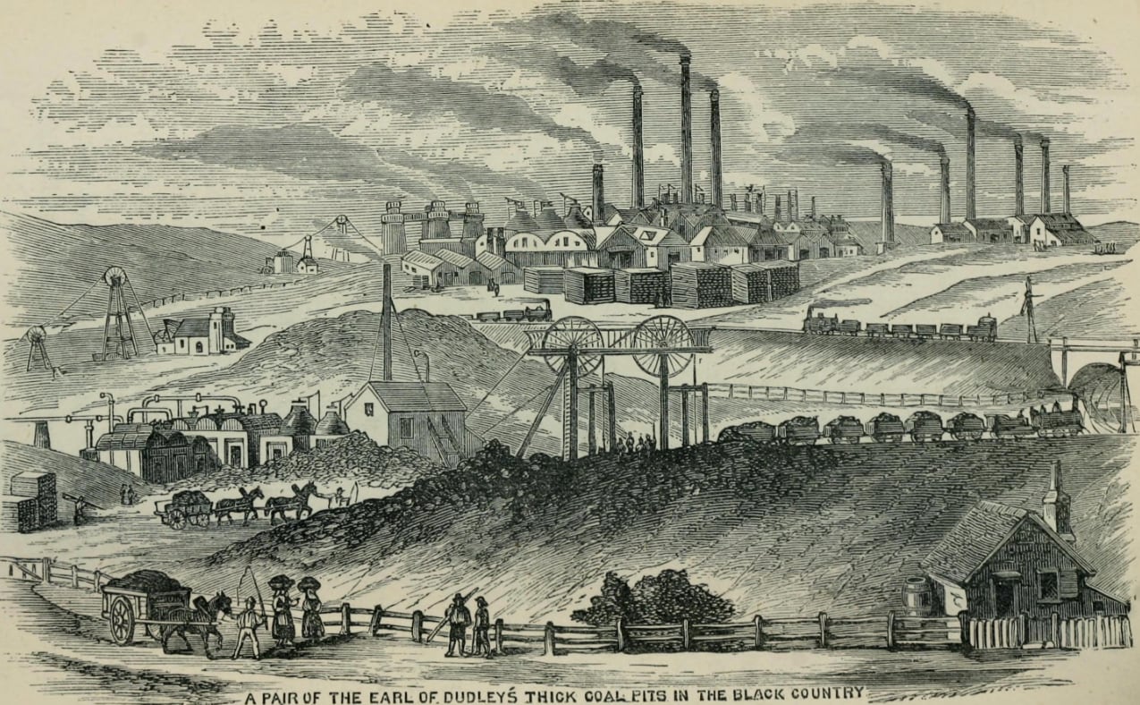 La industrialización empezó en Inglaterra un siglo antes de su Revolución Industrial