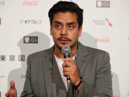 Jayro Bustamante durante la presentación de "La Llorona".