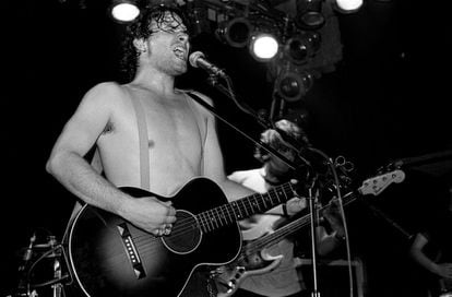 Jeff Buckley, en un concierto en The Garage, Londres, en 1994.