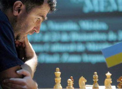 Vasili Ivanchuk, en un torneo en Mérida (México).