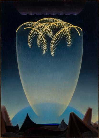 'Mensajeros', 1932, de Agnes Pelton.